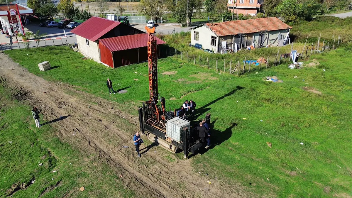 Samsun'da TOKİ projesi için zemin etüdü başladı