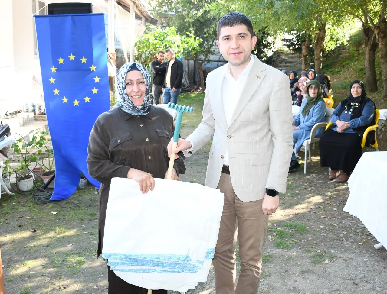 Samsun'da zeytin hasadı yapıldı