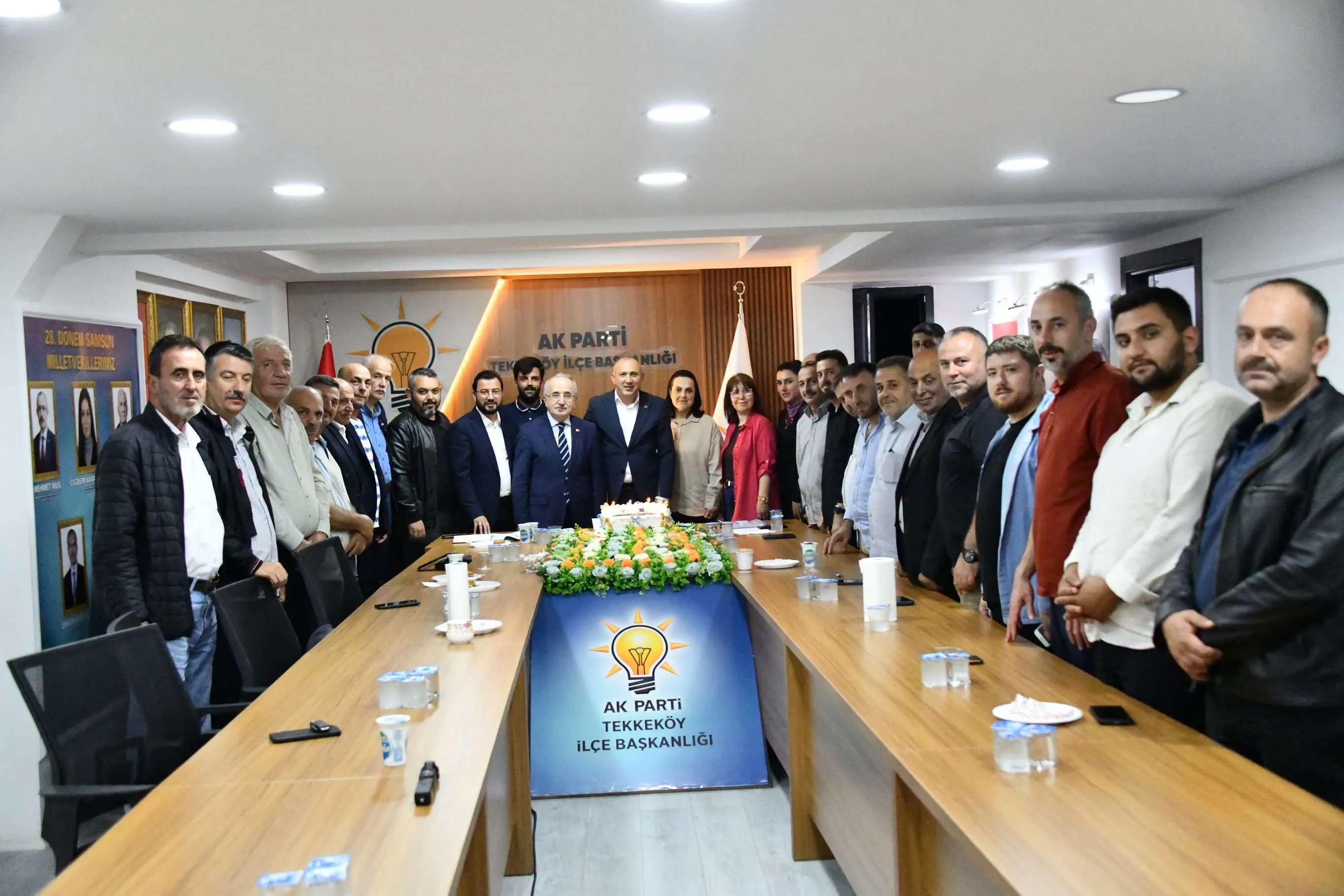 AK Parti Tekkeköy teşkilatı birinci yılını geride bıraktı