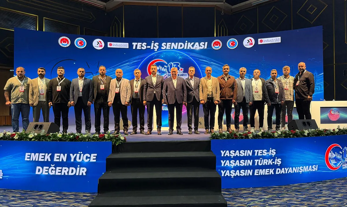 TES-İŞ Samsun Şube Başkanı Emrah Baylan'a genel merkezde iki önemli görev