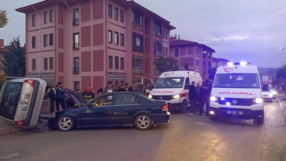 Samsun'da trafik kazası: Çok sayıda yaralı