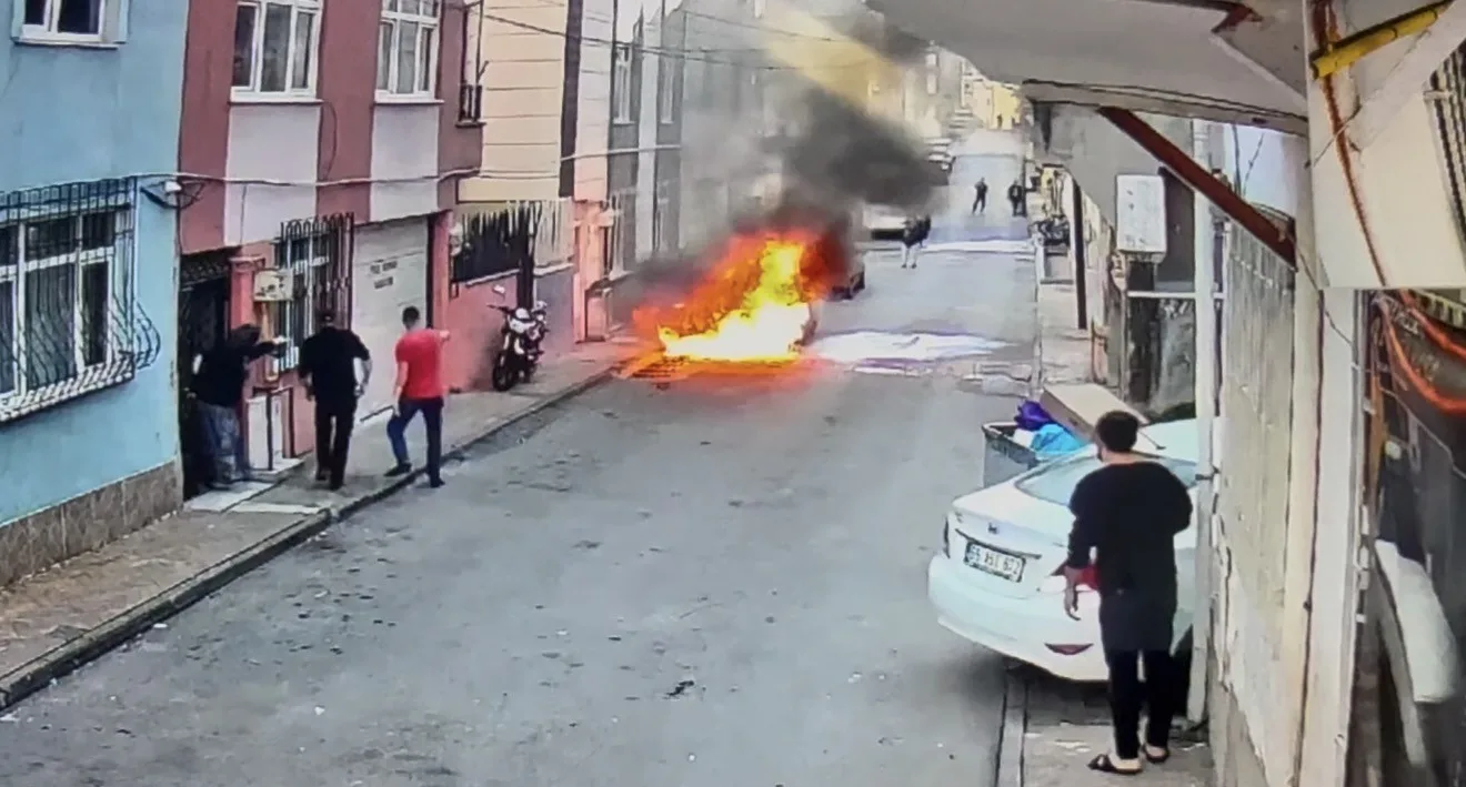 Samsun'da korkutan yangın! Bir anda alev topuna döndü...