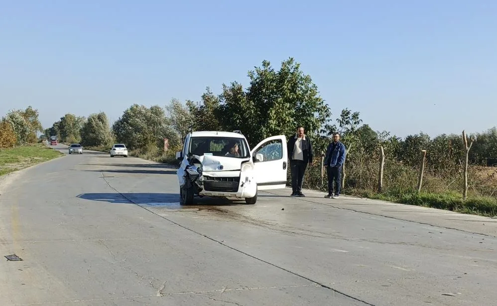 Samsun'da trafik kazası: 3 yaralı