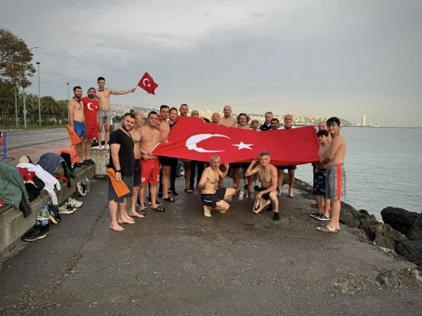 Samsun'da Cumhuriyet coşkusu Karadeniz'e taşındı