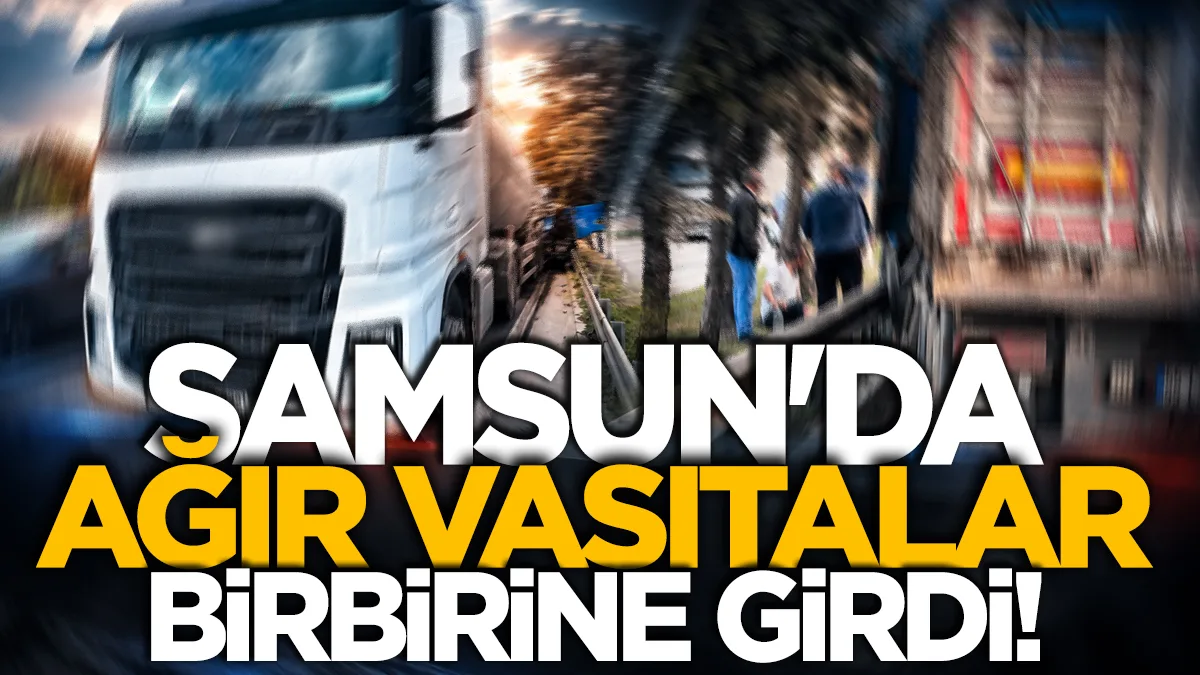 Samsun’da zincirleme kaza: 1 yaralı