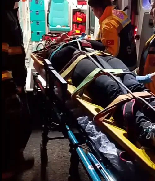 Samsun'da 20 metre yükseklikten ormanlık alana düştü