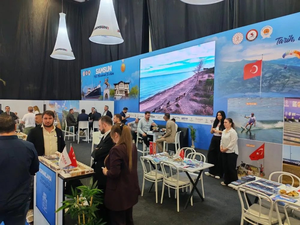 Samsun turizmi Antalya'da dünyaya tanıtıldı