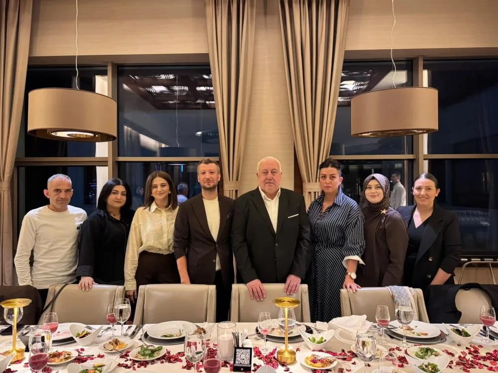 Samsun eski ÇTB Başkanı Kazım Yılmaz'a veda yemeği