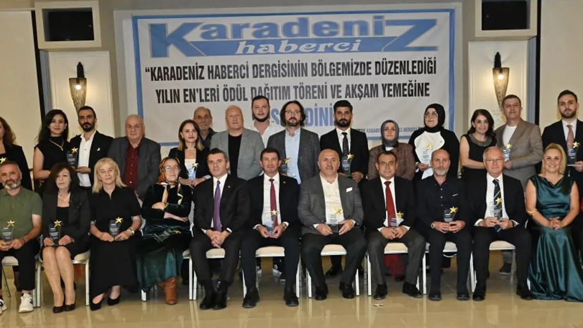 Karadeniz'de 'Yılın En'leri ödülleri sahiplerini buldu
