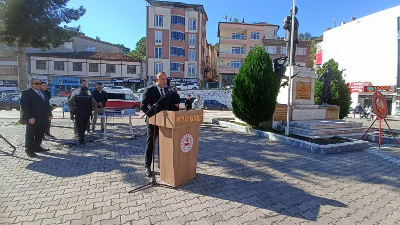 Havza'da Muhtarlar Günü'nde anlamlı tören