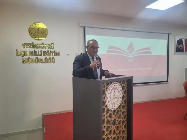 Samsun'un iki ilçesinde okul bahçe görevlilerine güvenlik eğitimi