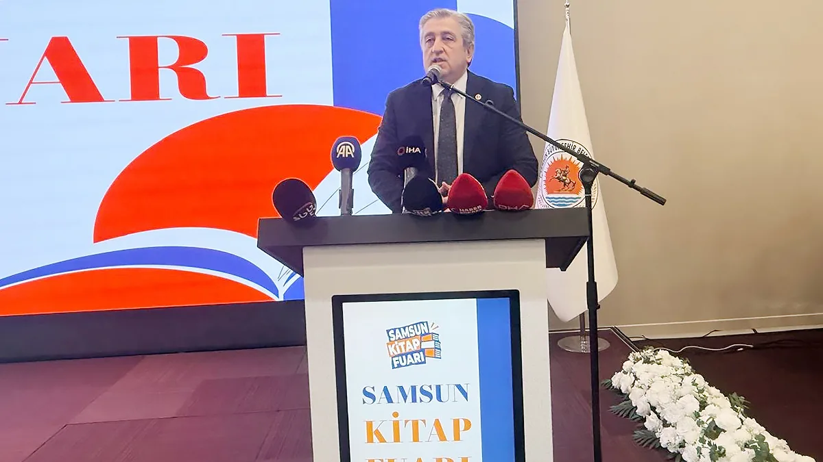 Samsun Milletvekili Murat Çan'dan kitap fuarı mesajı