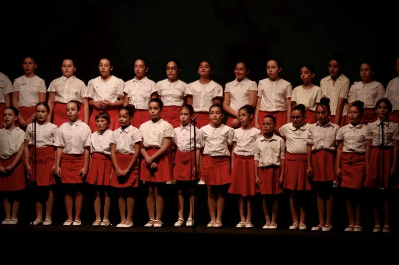 Samsun Devlet Opera ve Balesi Çocuk Korosu Cumhuriyet Bayramı'nda konser verdi