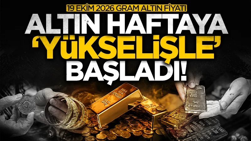 Altın haftaya yükselişle başladı! Gram altın 6 bin 659 TL
