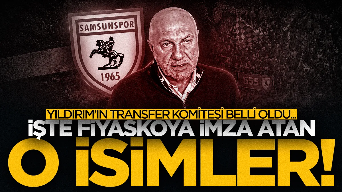 Samsunspor'un transfer komitesi gündemde: Gelen ve giden oyuncularda 5 ismin imzası