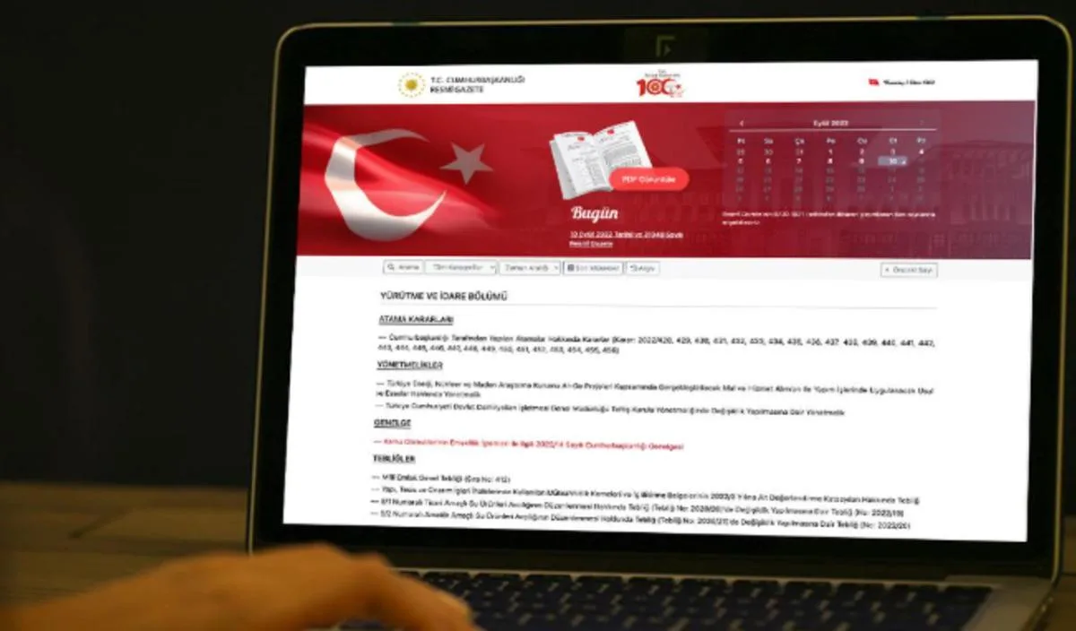 Erdoğan imzaladı! Resmi Gazete'de 13 atama kararı
