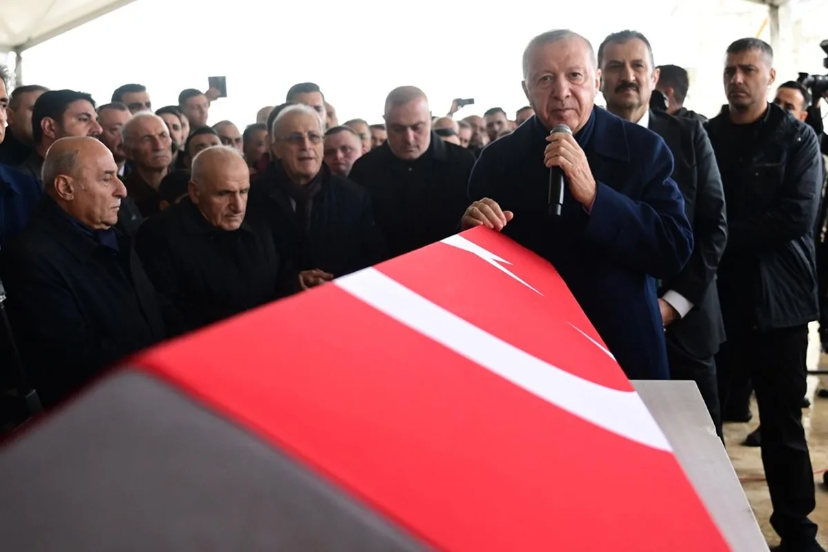 Cumhurbaşkanı Erdoğan'dan Dündar Ziya Gültekin'in cenazesinde önemli sözler