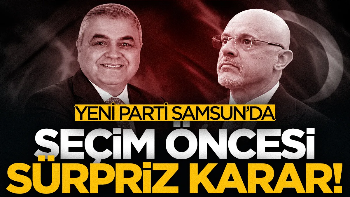 Yeni Parti Samsun İl Başkanlığı seçiminde Mehmet Özdağ tek aday