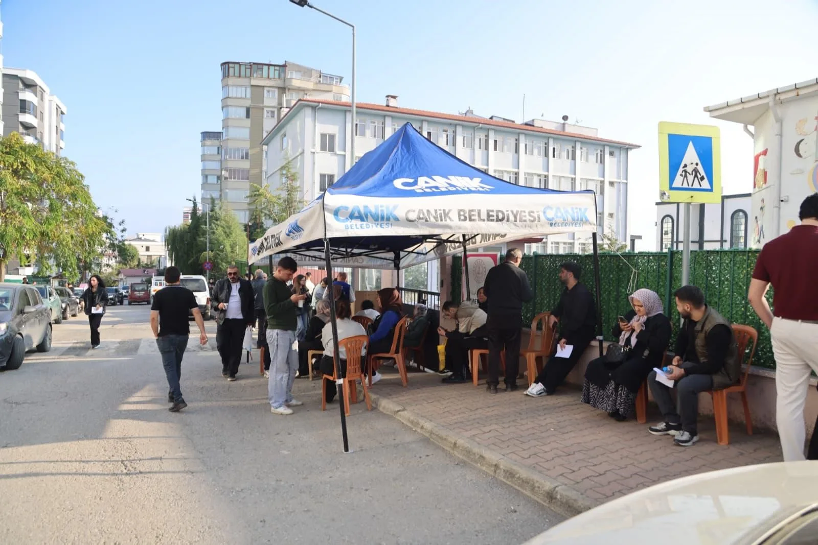 Samsun'da KPSS'ye geç kalan adayların yardımına Canik Belediyesi yetişti!