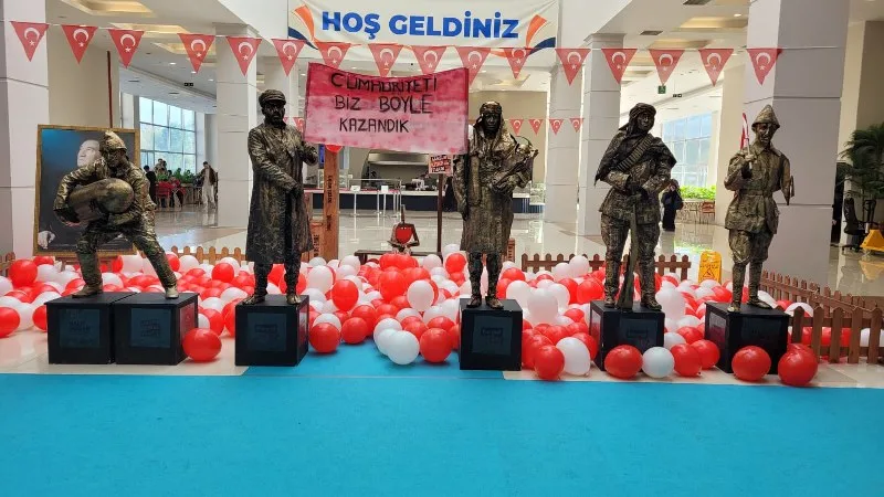 Samsun Kitap Fuarı’nda Cumhuriyet Bayramı coşkusu