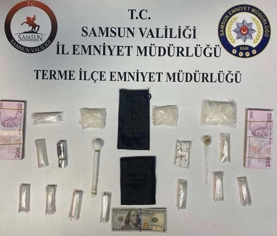 Samsun'da uyuşturucu operasyonu