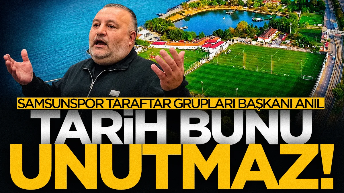 Samsunspor Taraftar Grupları Başkanı Tonguç Ali Anıl'dan SBB meclisinde sert uyarı: Tarih bunu unutmaz!