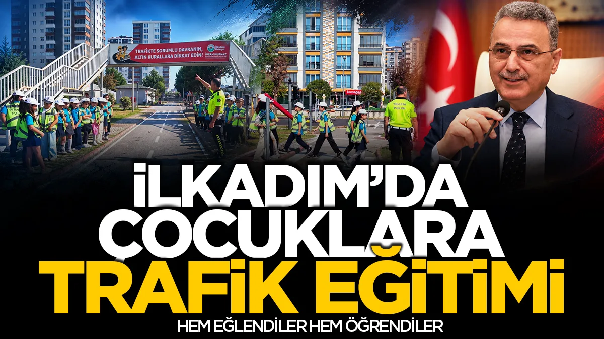 Samsun'da 15 bin öğrenciye trafik eğitimi: 146 okuldan katılım sağlandı