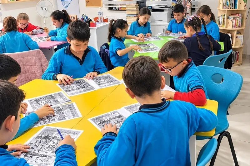 Canik'te kitaplar çocuklarla, çocuklar bilgiyle buluşuyor