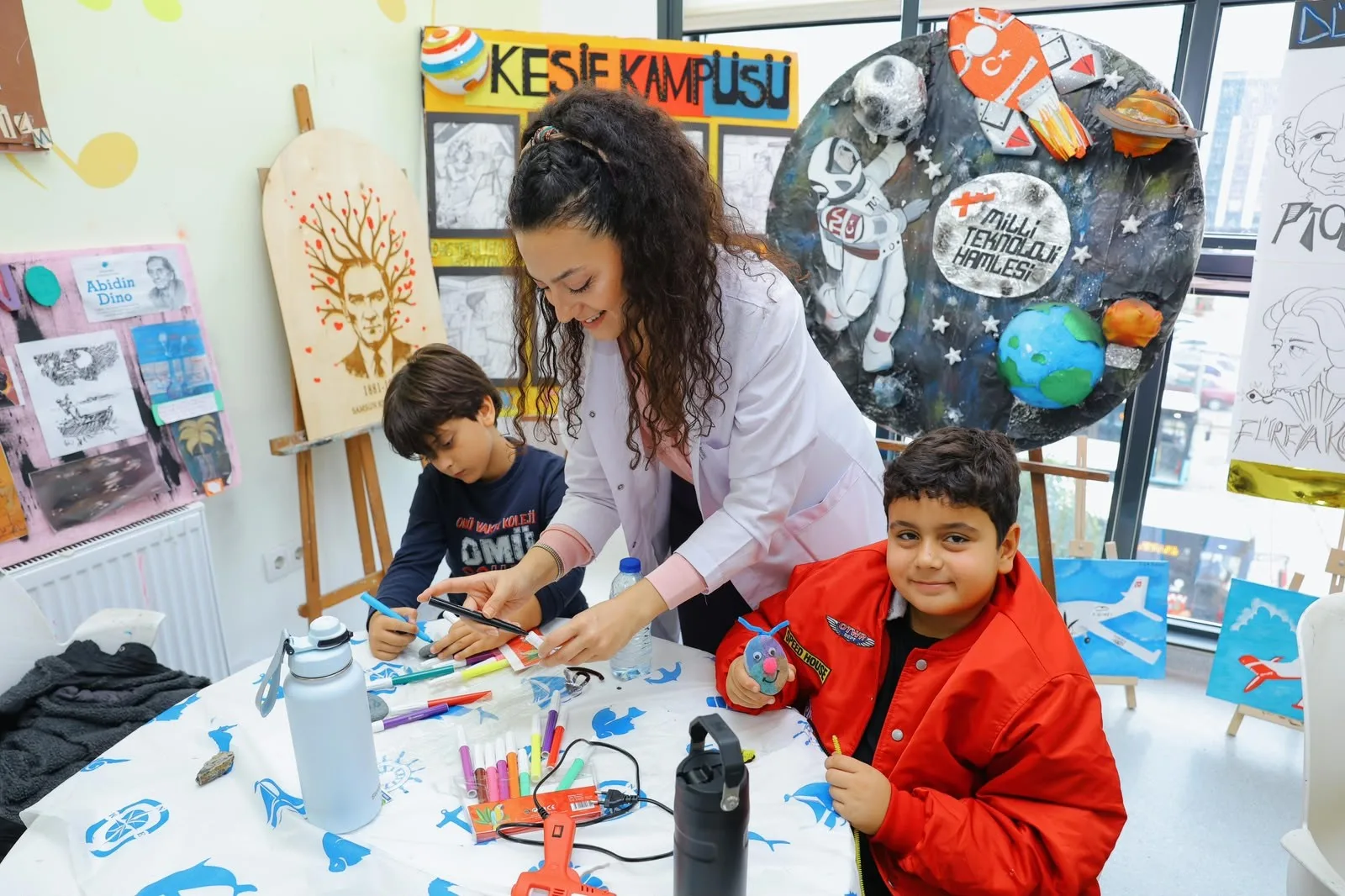 Samsun'da bilim atölyelerinde yeni dönem başladı! Öğrencilere 3 yıllık eğitim fırsatı