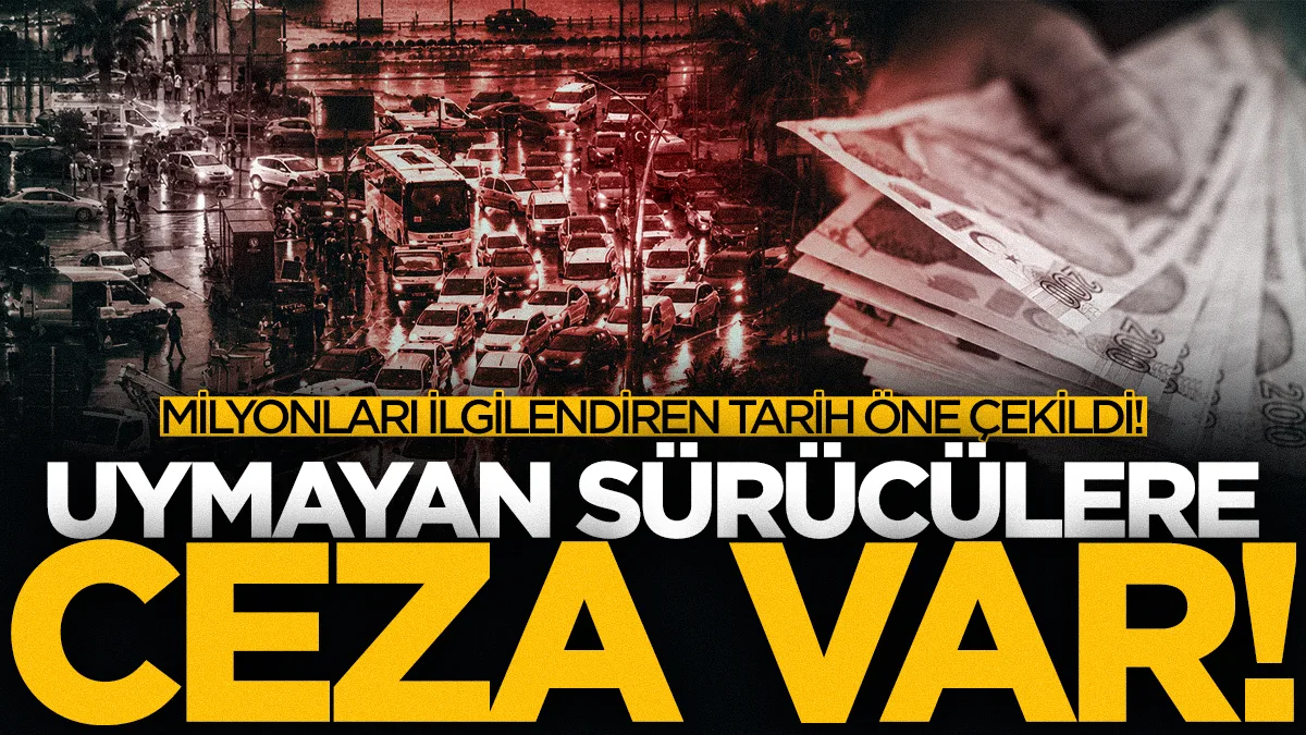 2026 kış lastiği uygulaması ne zaman başlıyor? İşte yeni tarih ve ceza tutarı...