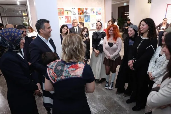 Samsun'da ilk kez düzenlendi: 25 sanatçı eserlerini sergiledi
