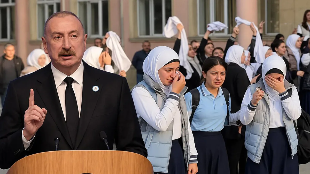Azerbaycan'da başörtüsü tartışması! İlham Aliyev'den eleştirilere yanıt