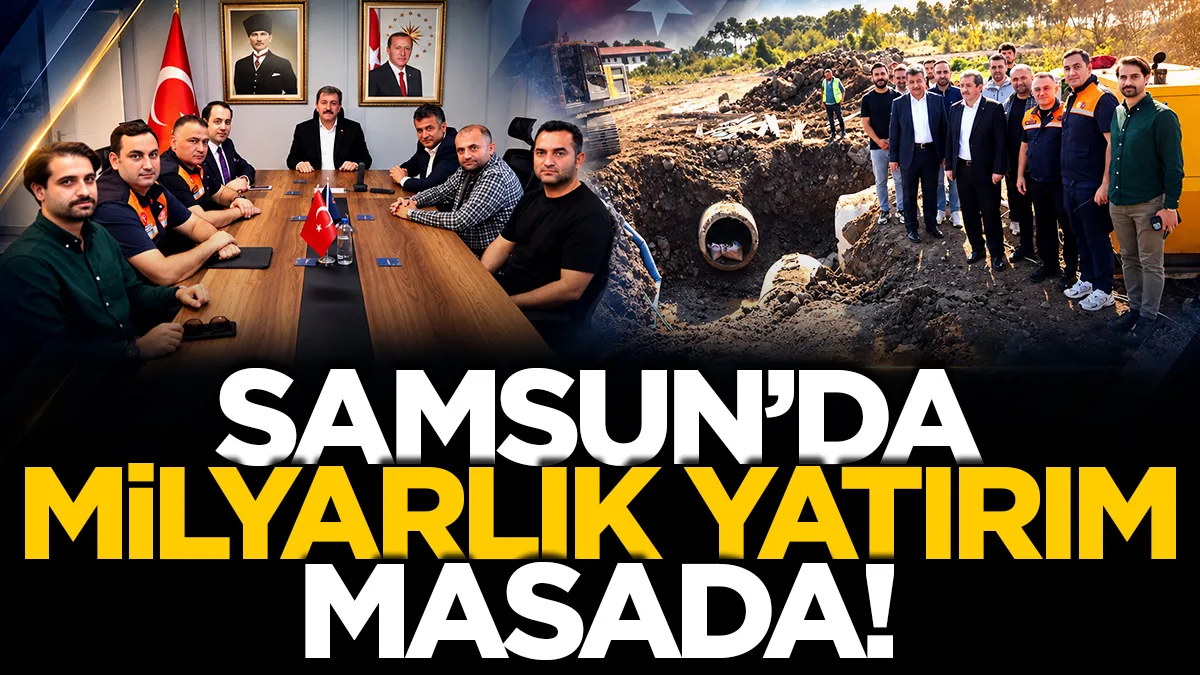 Samsun'da 2 milyar liralık dev yatırımda son durum!