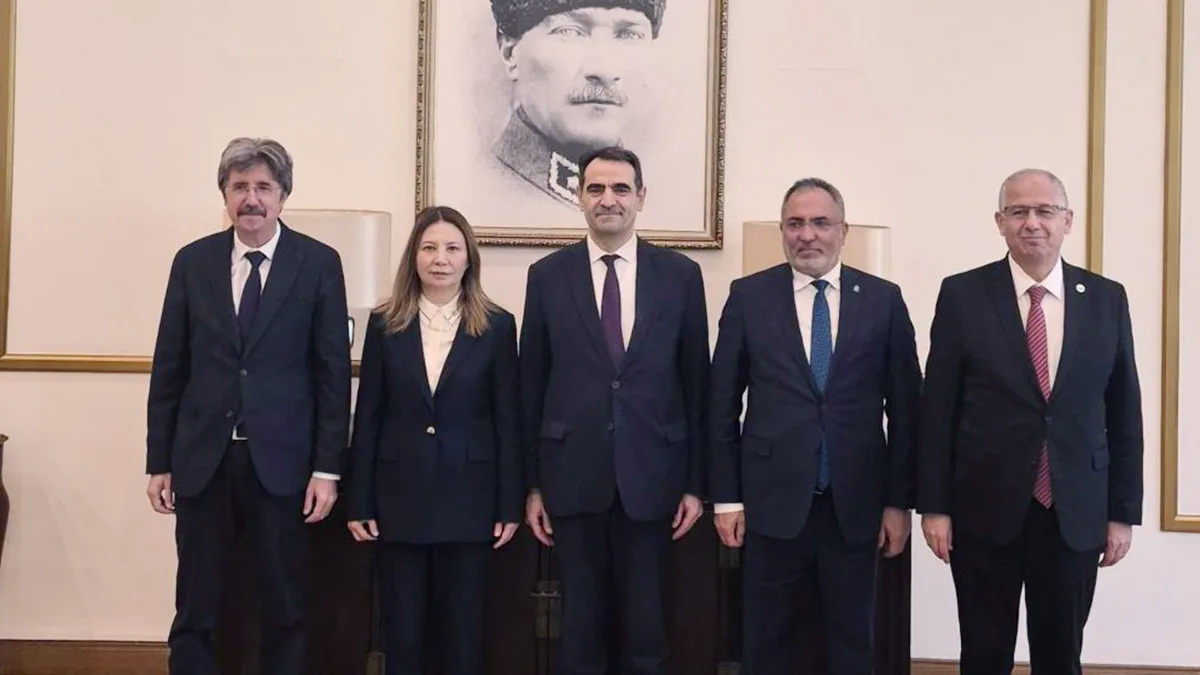 OMÜ heyeti Türkiye-Çin akademik iş birliklerini görüştü