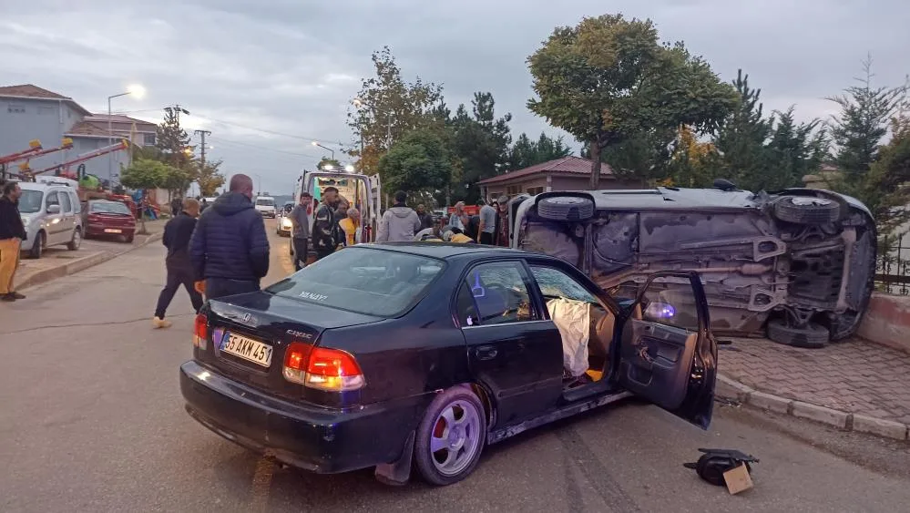 Samsun'da trafik kazası: Çok sayıda yaralı