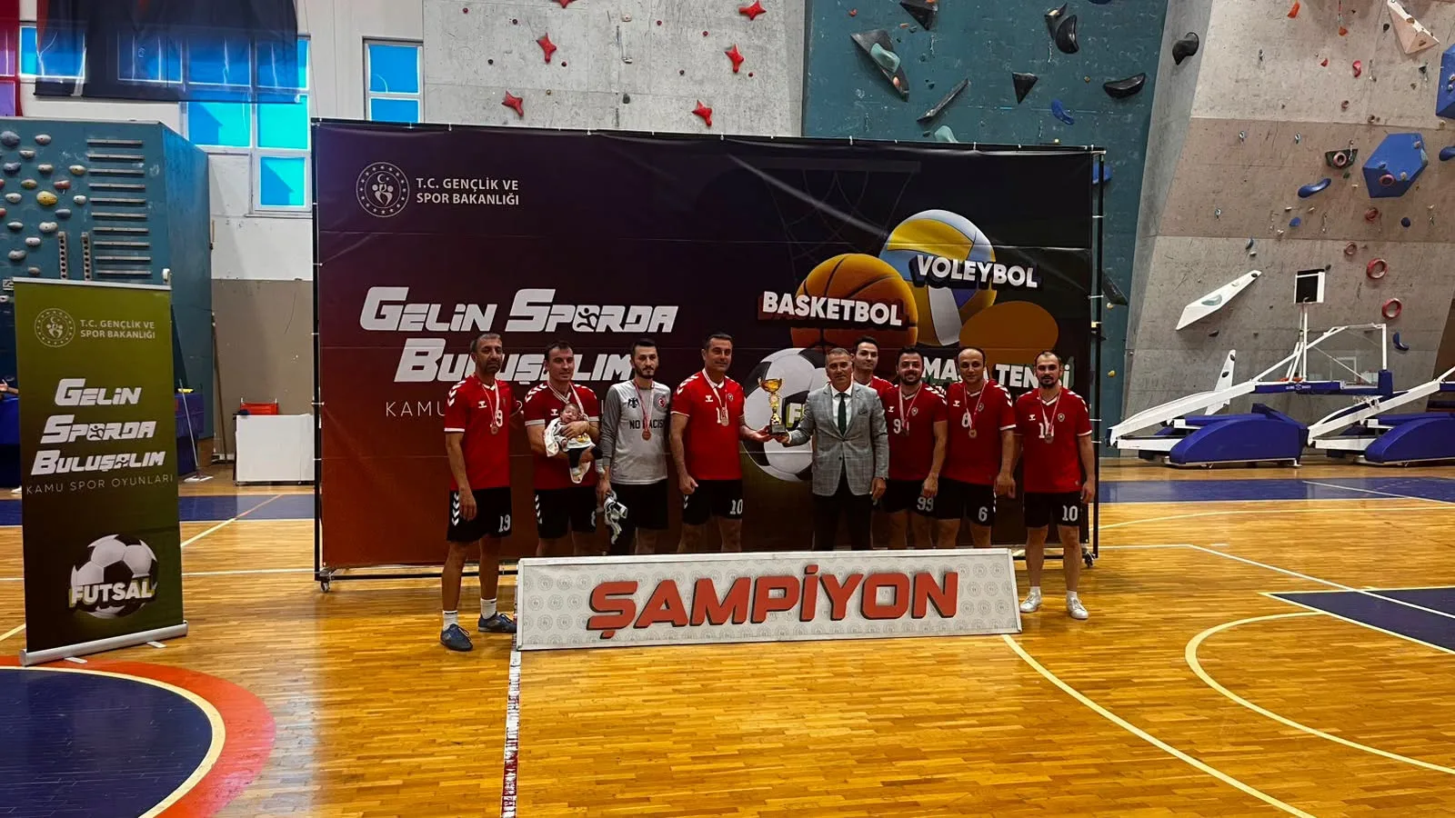 Samsun Kamu Sporları Futsal müsabakaları sona erdi