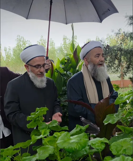 Cübbeli Ahmet Hoca Samsun'da! Aile kabirlerini ziyaret etti