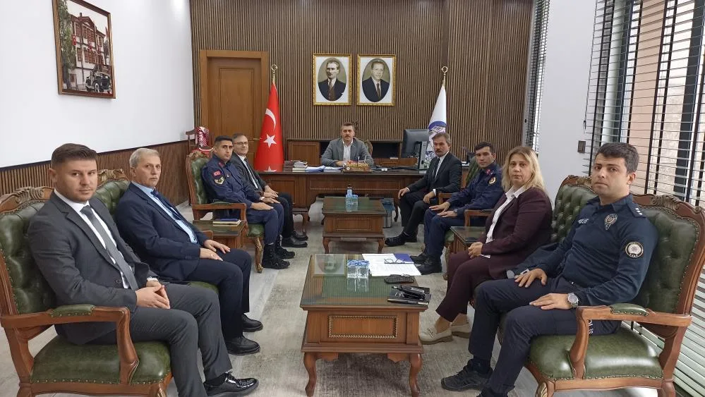 Havza’da KPSS sınavı için güvenlik toplantısı