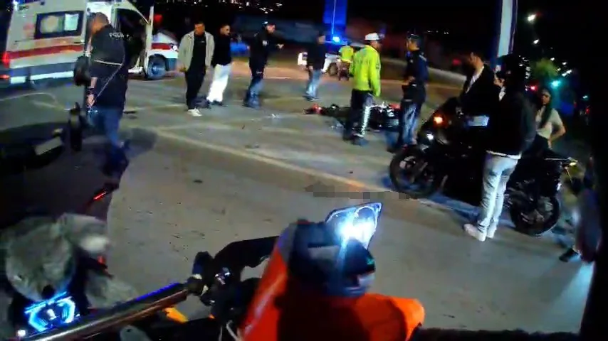 Samsun’da motosiklet kazası: Sürücü hastaneye kaldırıldı