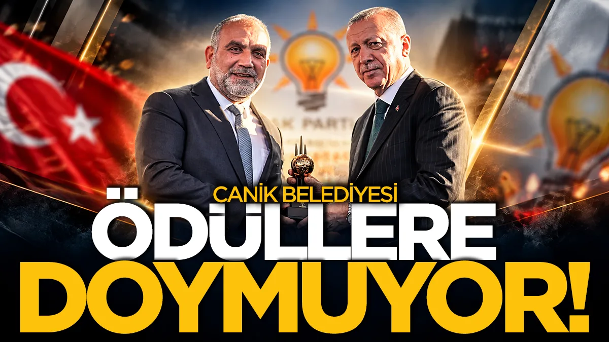 Canik Belediyesi ödüllere doymuyor