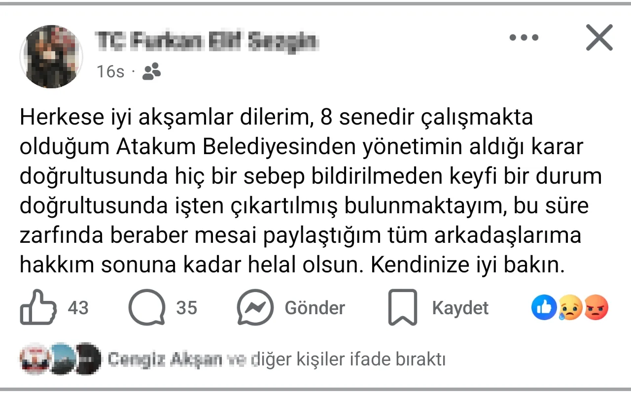 Samsun'da kriz üstüne kriz yaşayan belediye! Bu kez de 6 işçi işten çıkarıldı