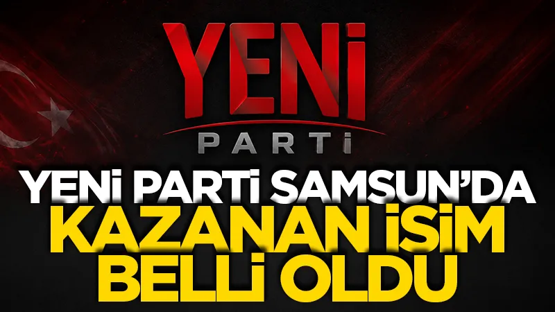 Yeni Parti il başkanlığı seçimlerinde zafer Mehmet Özdağ'ın