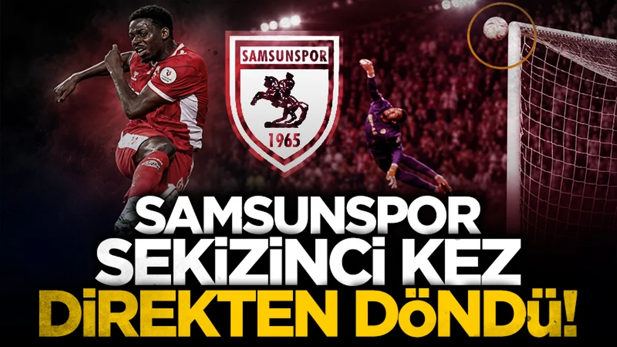 Samsunspor'un direklerle başı dertte: 8. kez gole takıldı