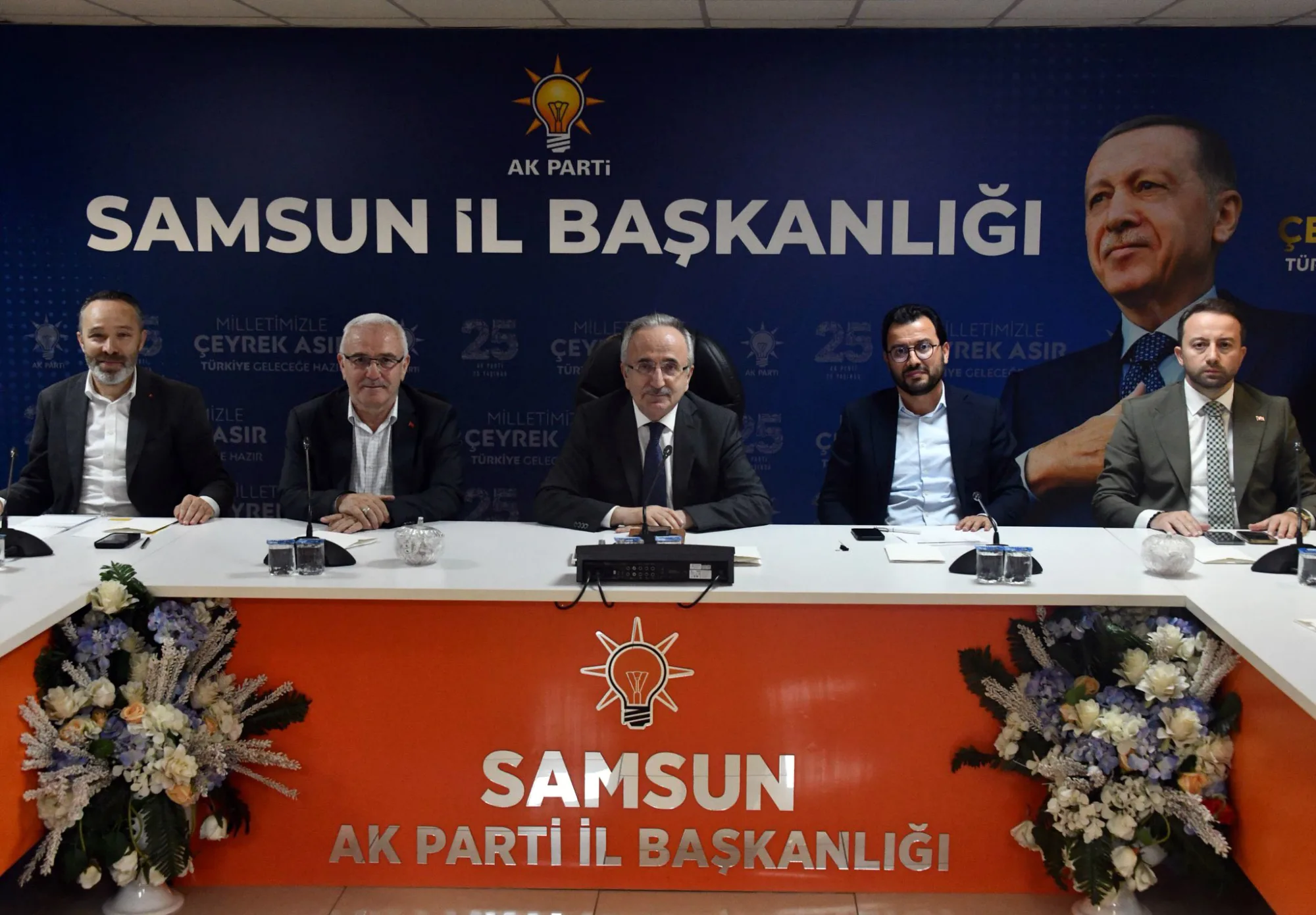 AK Parti Samsun teşkilatından Süleyman Kaldırım'a tebrik