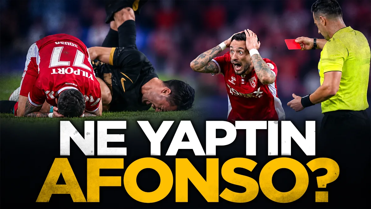 Afonso Sousa ne yaptın? Samsunspor'u 10 kişi bırakan hareket