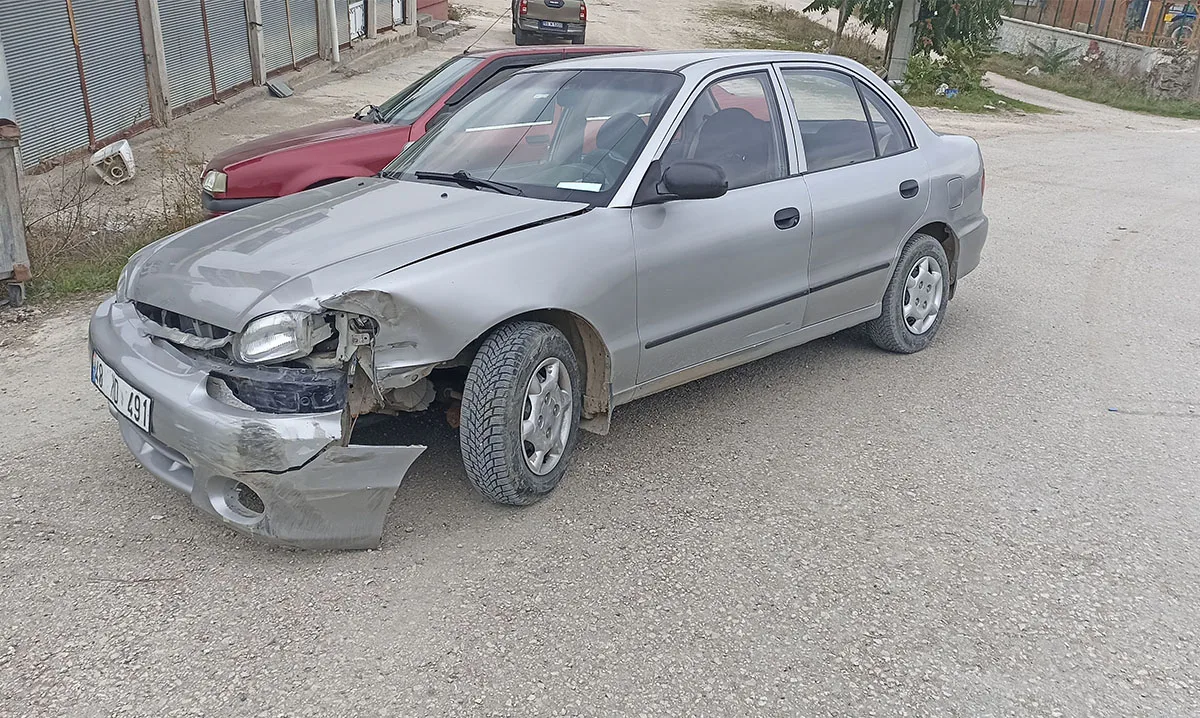 Samsun'da korkutan kaza! Anne ve 3 yaşındaki kızı yaralandı