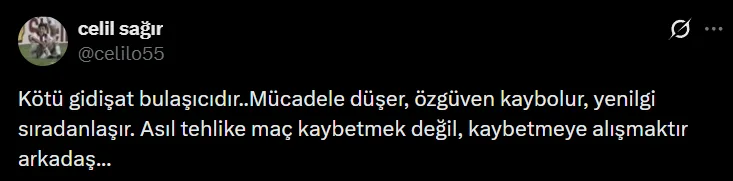 Samsunspor efsanesi Celil Sağır 'Asıl tehlike bu' diyerek uyardı! Kasımpaşa maçını değerlendirdi...