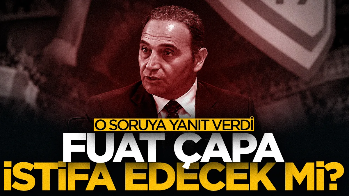 Samsunspor Futbol Direktörü Fuat Çapa istifa edecek mi? O soruya yanıt verdi...