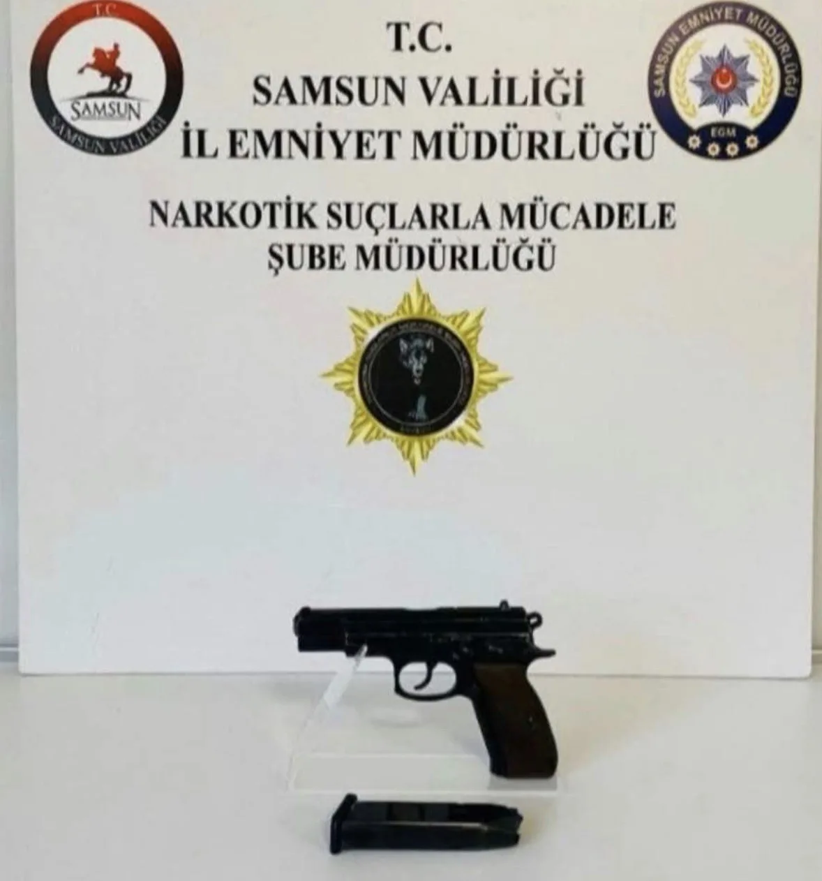 Samsun'da 5 bin 630 uyuşturucu hap ele geçirildi