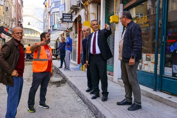 İlkadım'da Saadet Caddesi yenilendi, Başkan Kurnaz sözünü tuttu